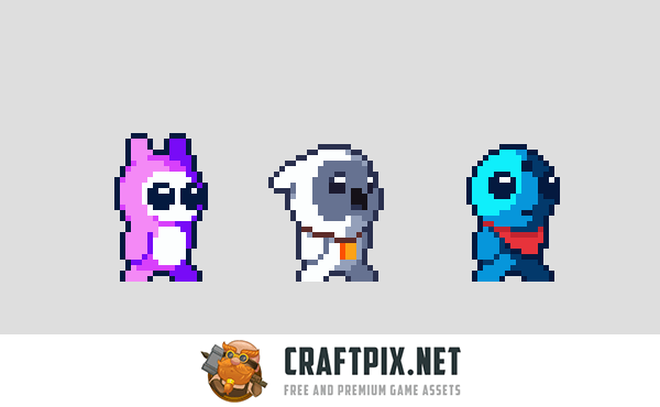 Pixel Art Tiny Hero Sprites