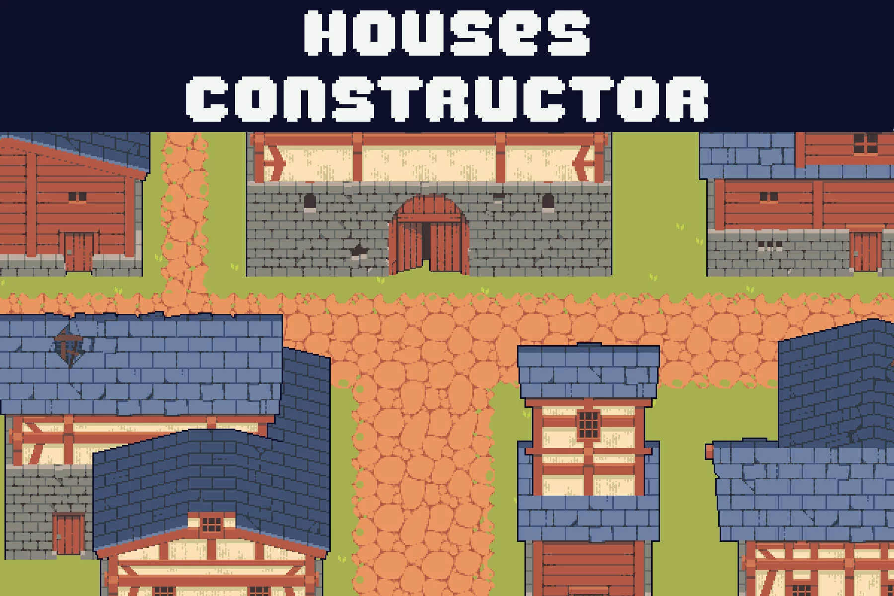 House Constructor for Top-Down RPG Asset Pack