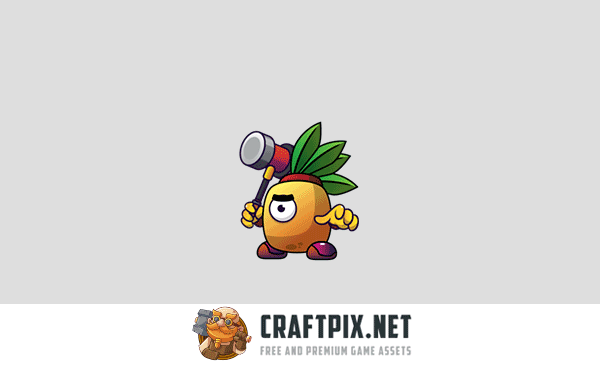 5 Funny Monsters Sprite Pack V17