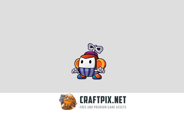 5 Funny Monsters Sprite Pack V17