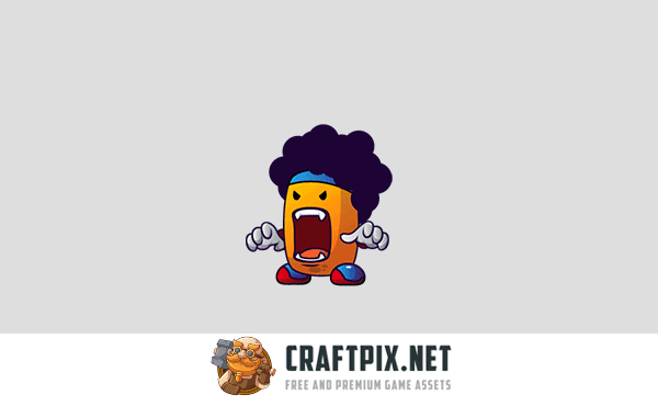 5 Funny Monsters Sprite Pack V17