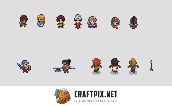 Pixel Art Training Arena Tileset for RPG Games