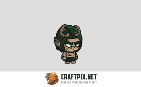 Elemental Spirits Chibi Character Sprite Pack