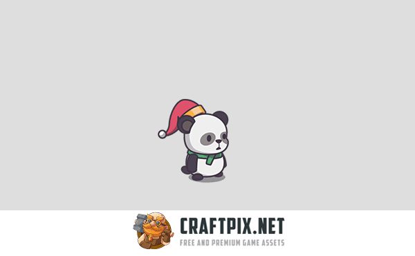 Cute Panda Game Person Sprites