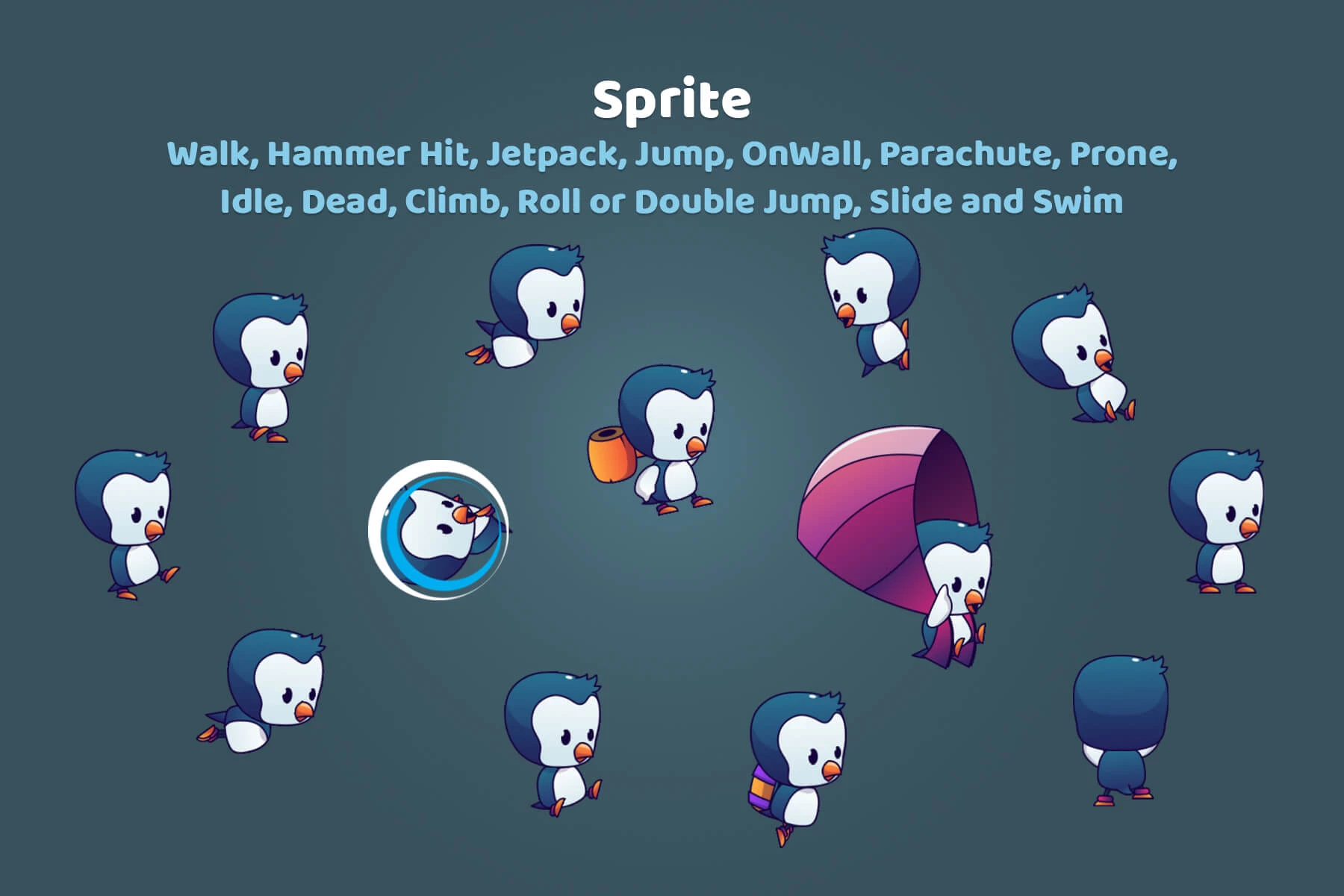 Main Character Sprite Set