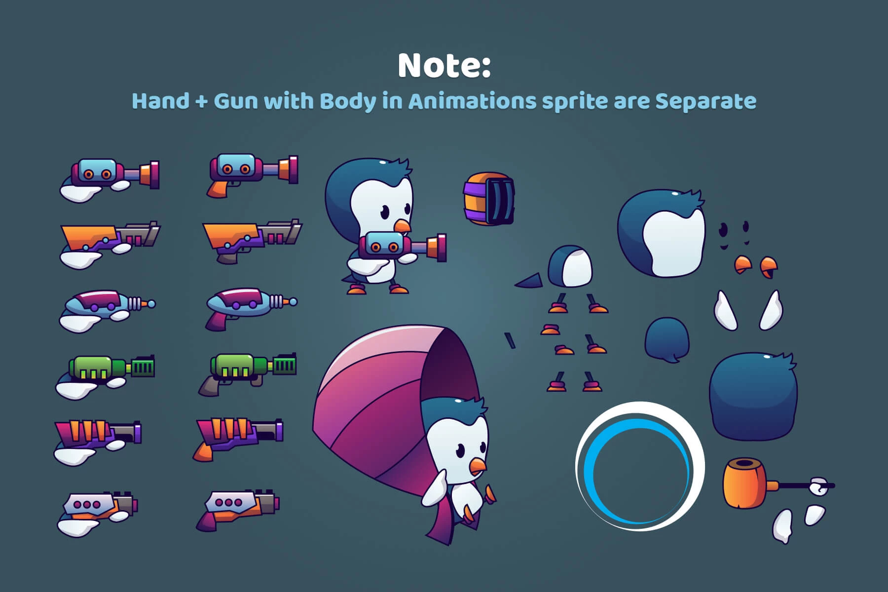 Main Character Sprite Set