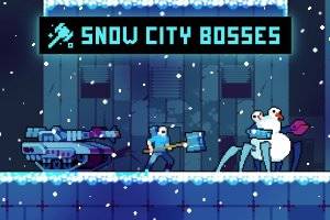 雪城Boss像素艺术精灵包：三大Boss挑战经典