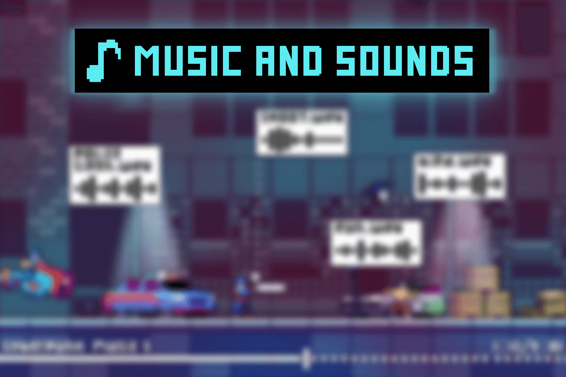Music and Sounds for Cyberpunk Game Pack 1