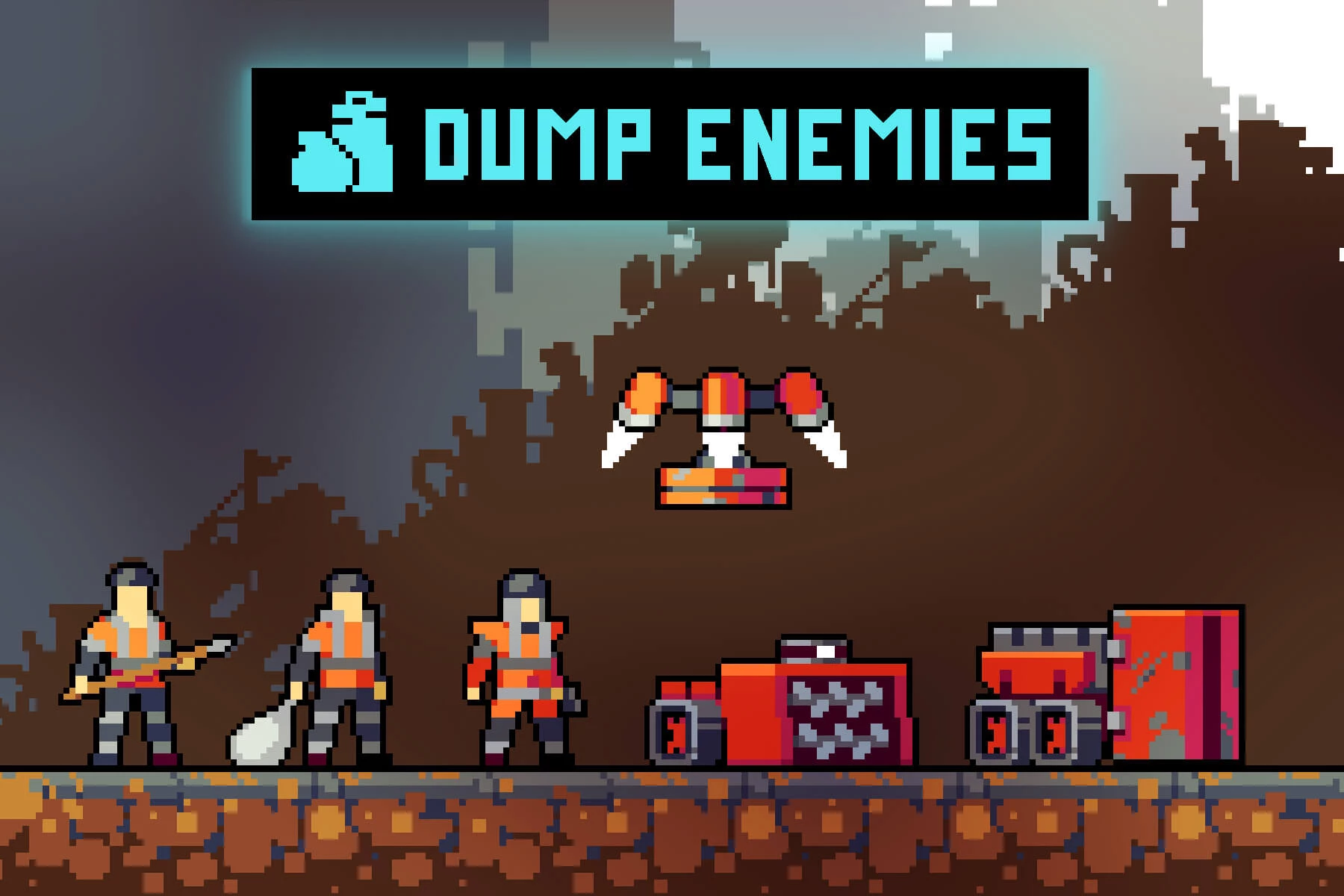 Workers and Drones Pixel Art Character Pack