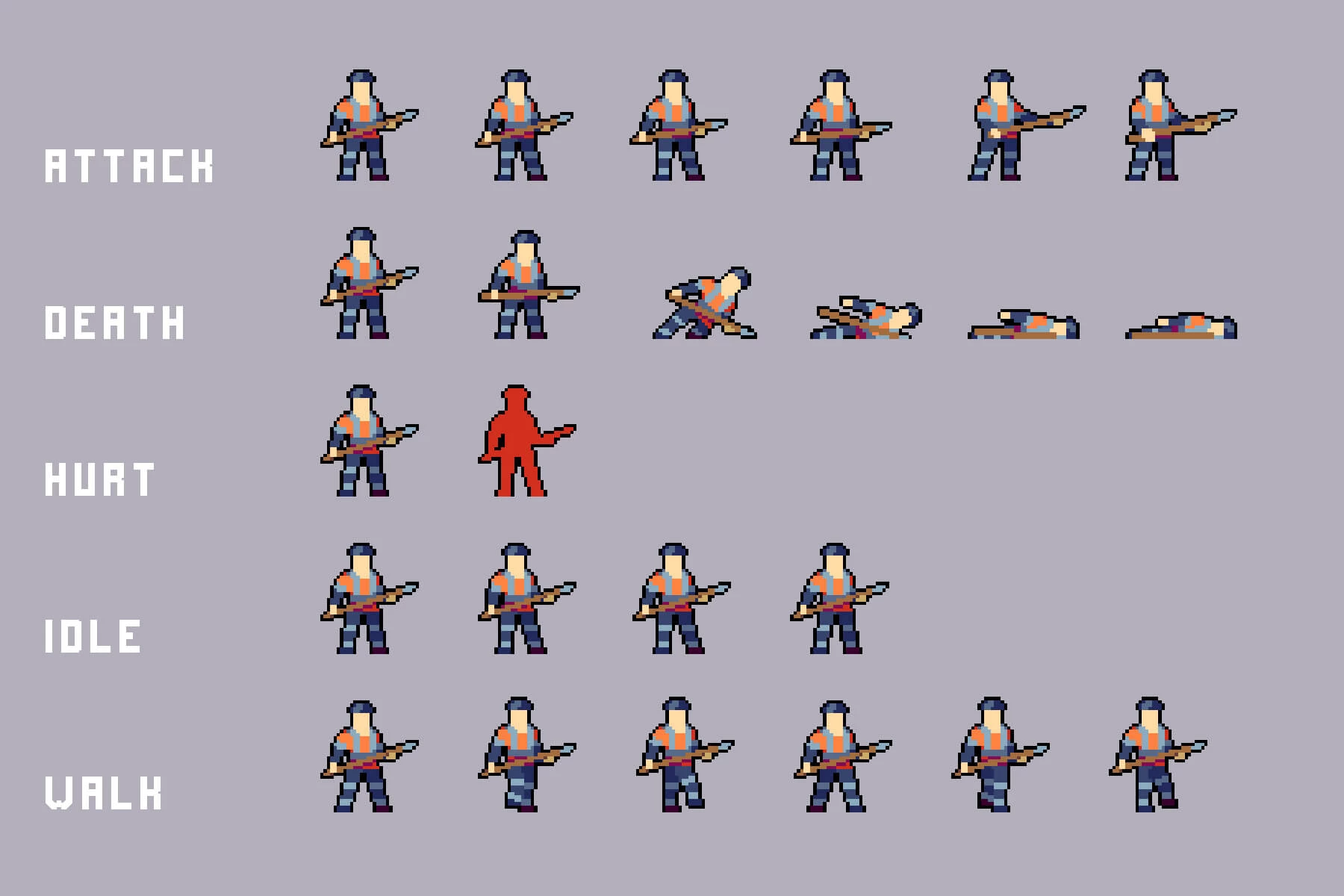 Workers and Drones Pixel Art Character Pack