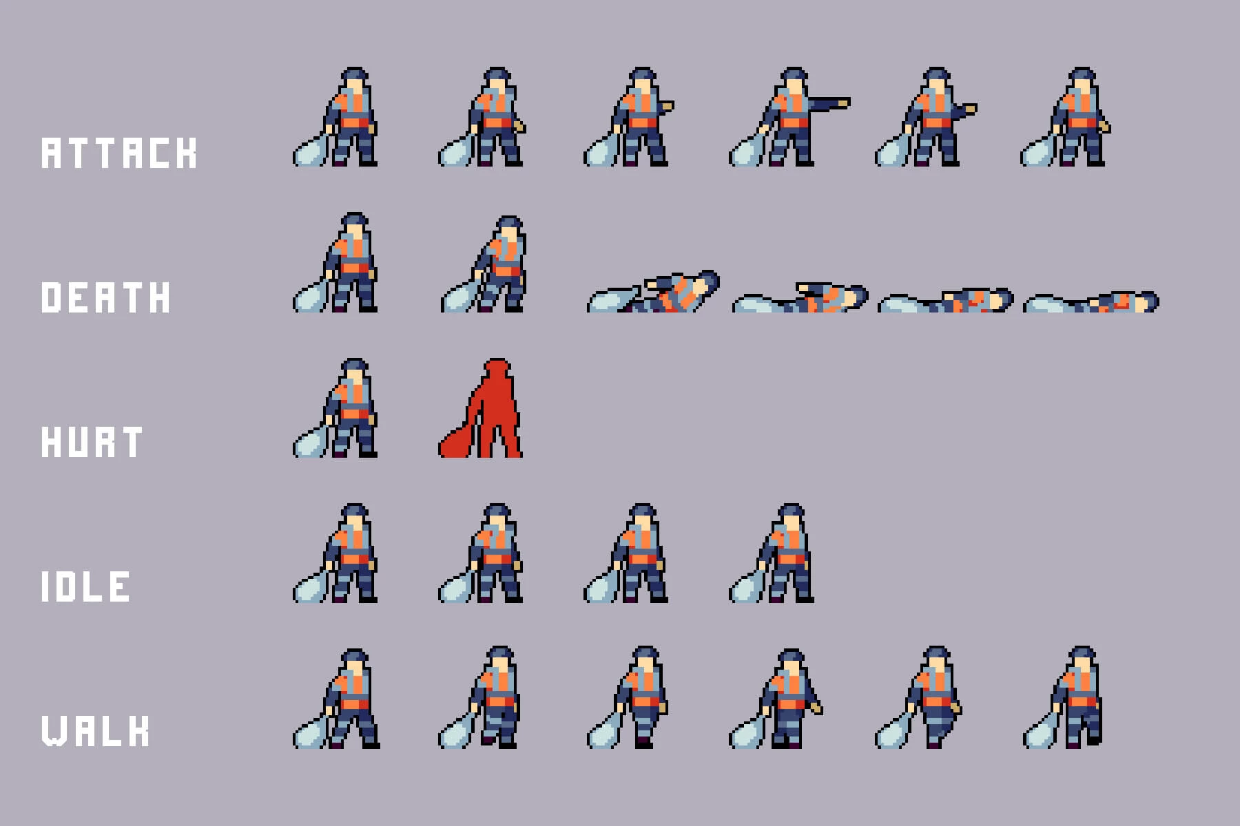 Workers and Drones Pixel Art Character Pack