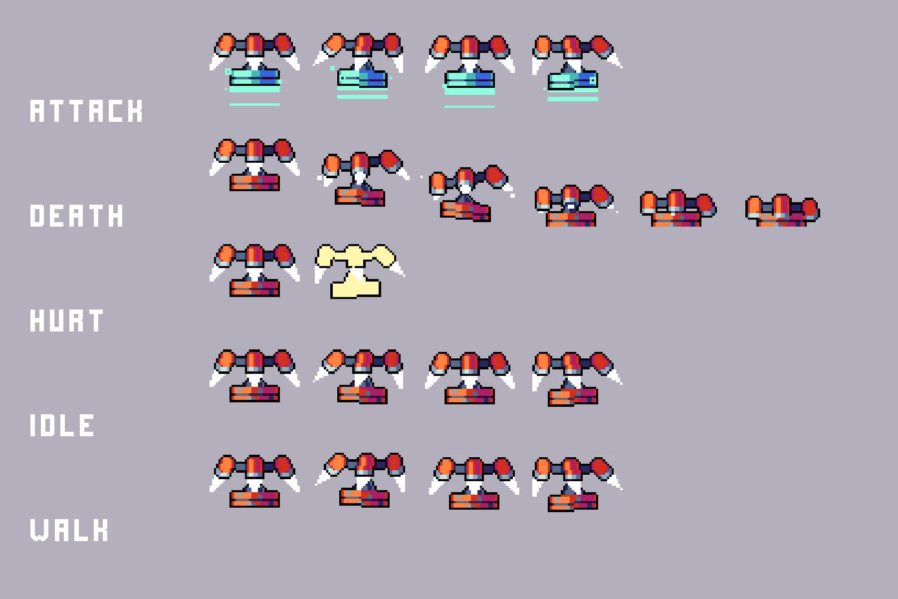 Workers and Drones Pixel Art Character Pack