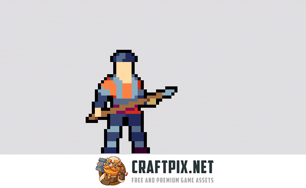 Workers and Drones Pixel Art Character Pack