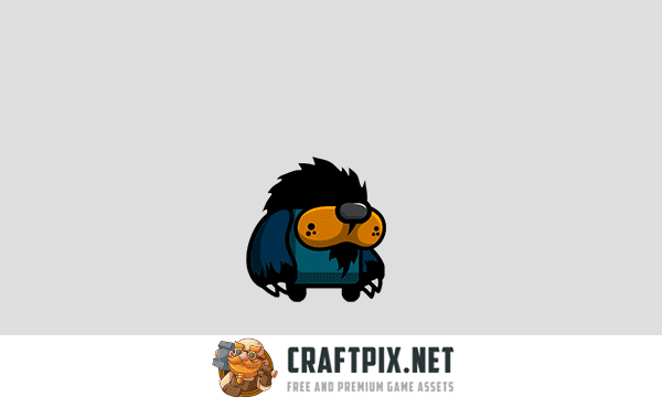 Mini Monster 6 Character Sprites