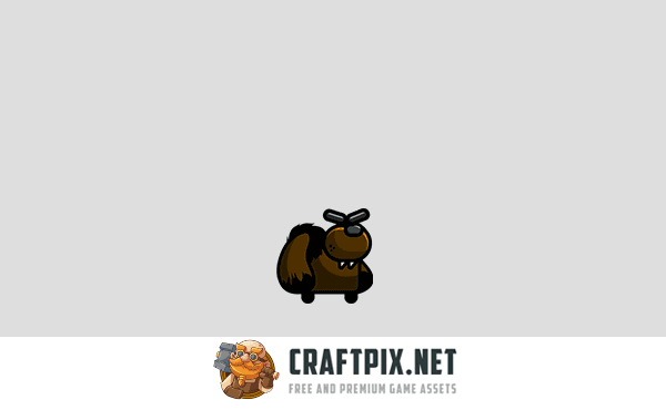 Mini Monster 6 Character Sprites