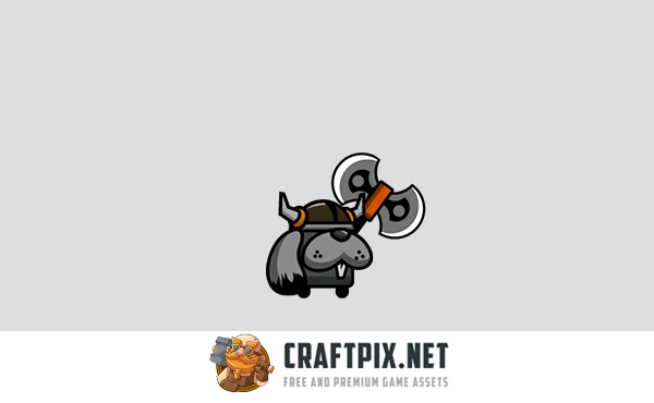 Mini Monster 6 Character Sprites
