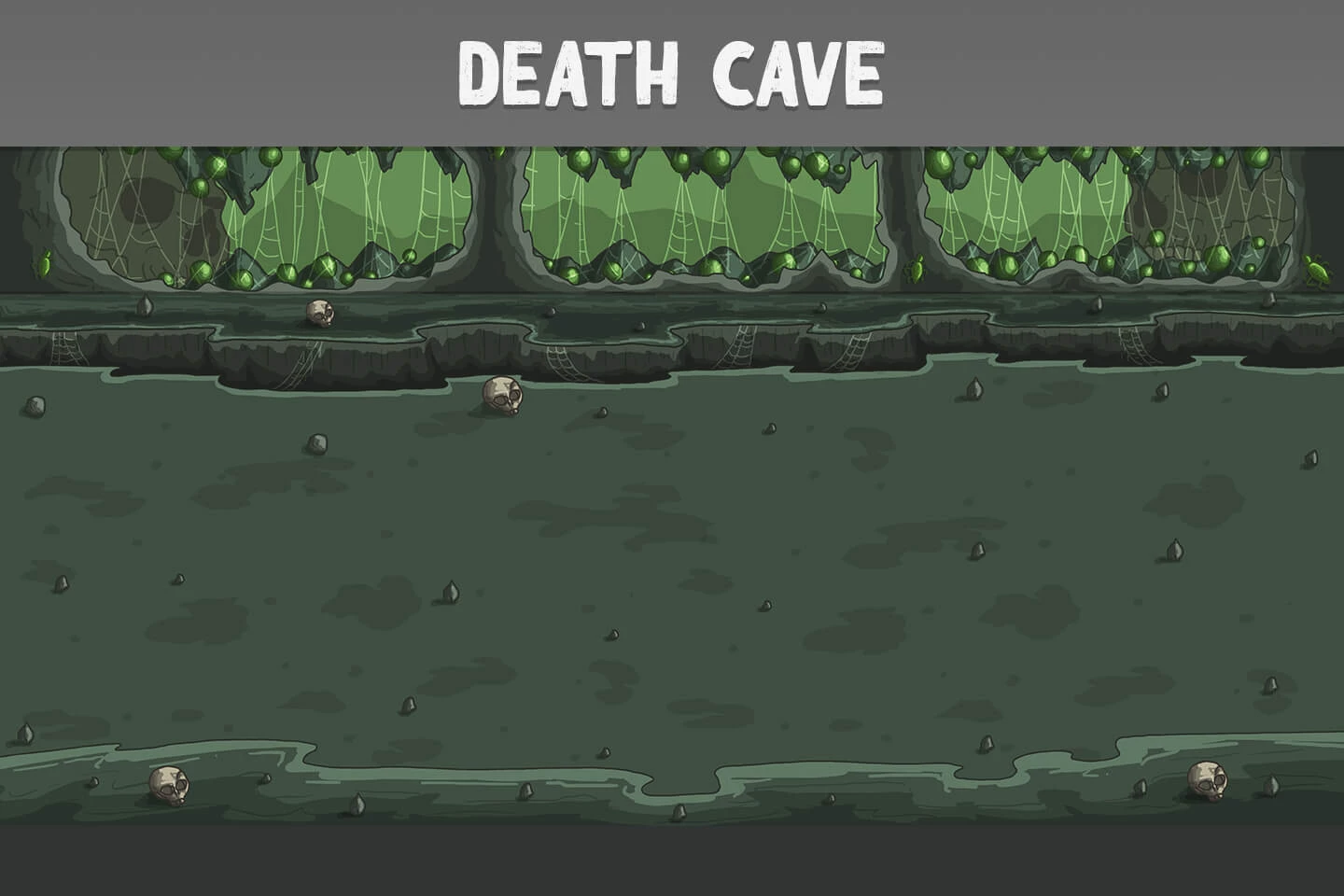 Cave Horizontal Battle Backgrounds