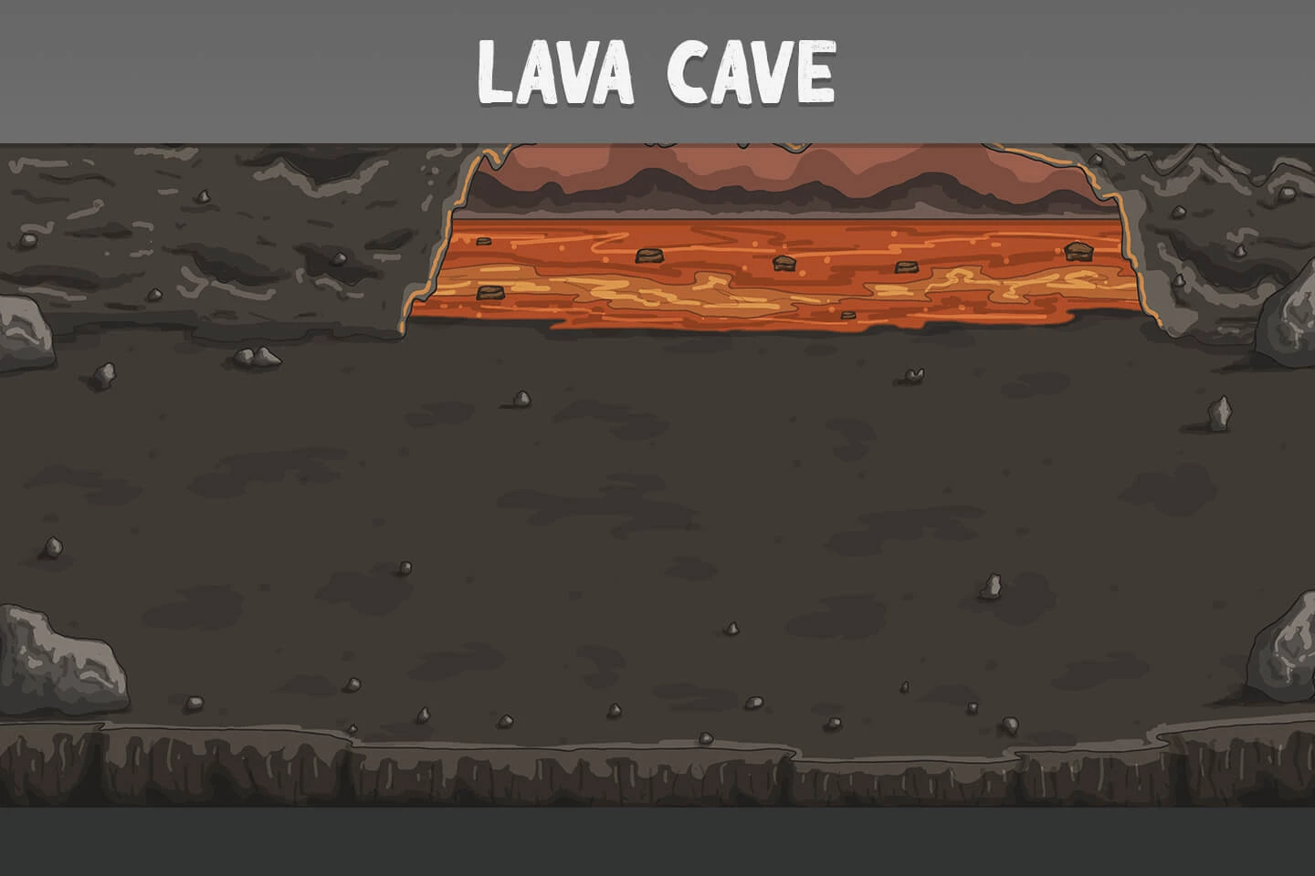 Cave Horizontal Battle Backgrounds