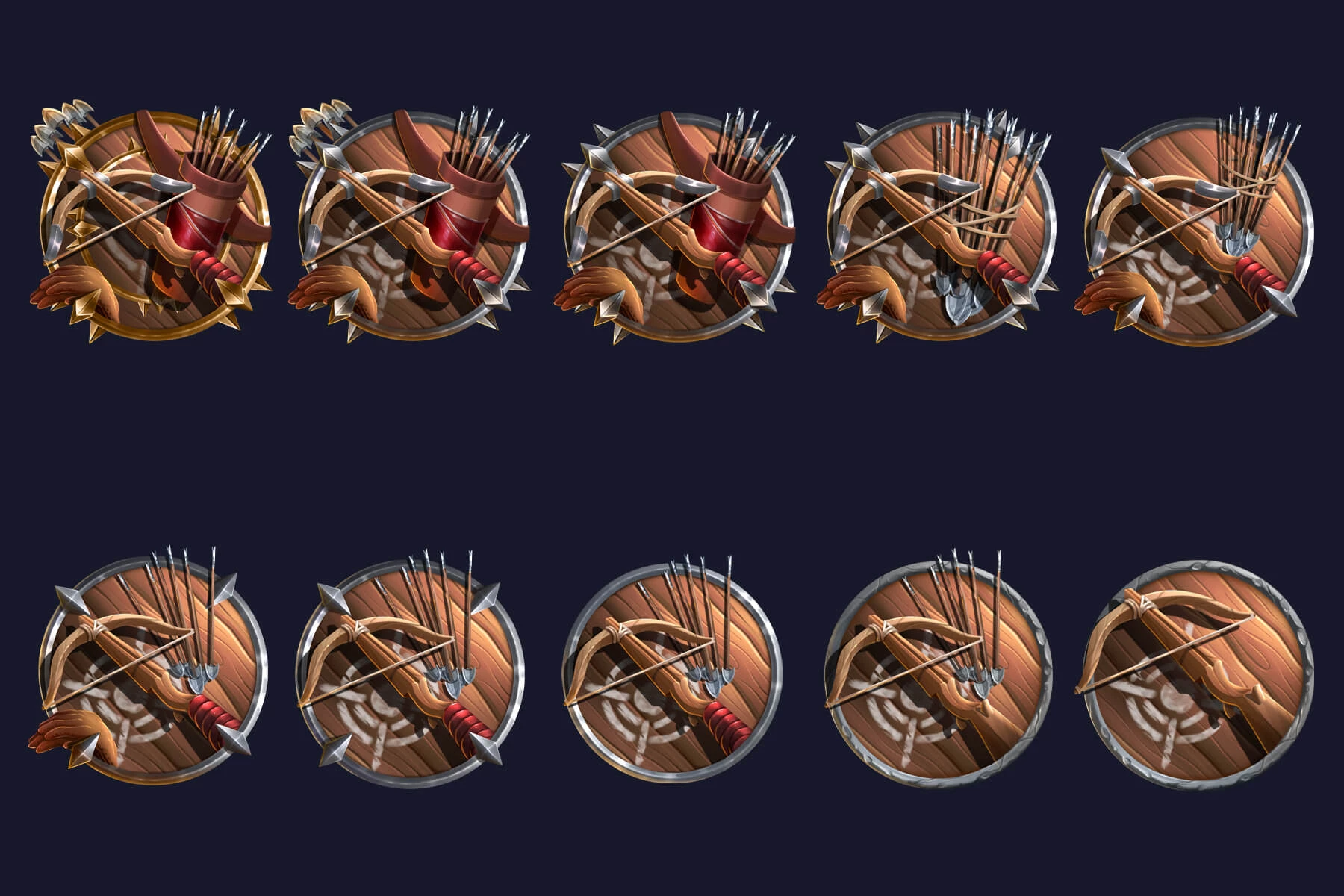 Hero Achievement RPG Icons