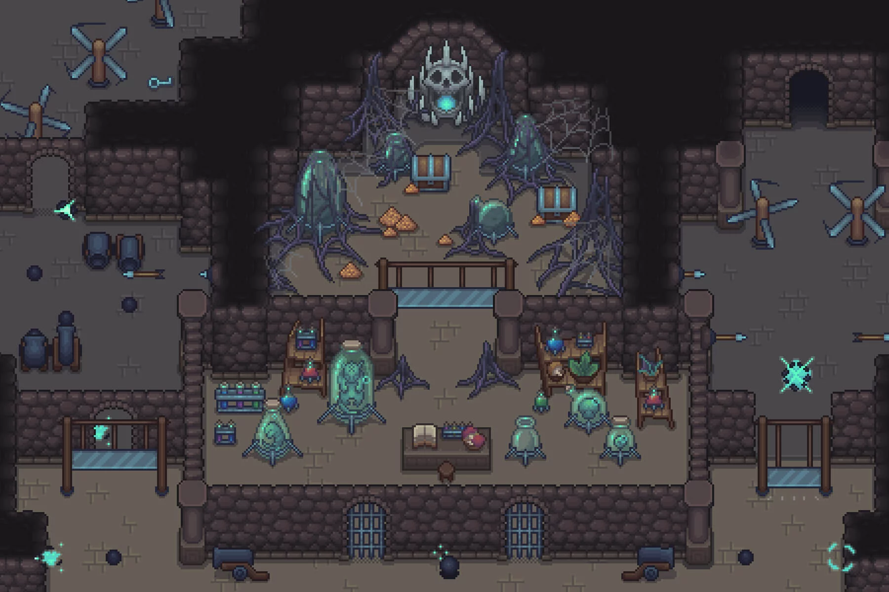 Pixel Dungeon Props and Objects Asset Pack