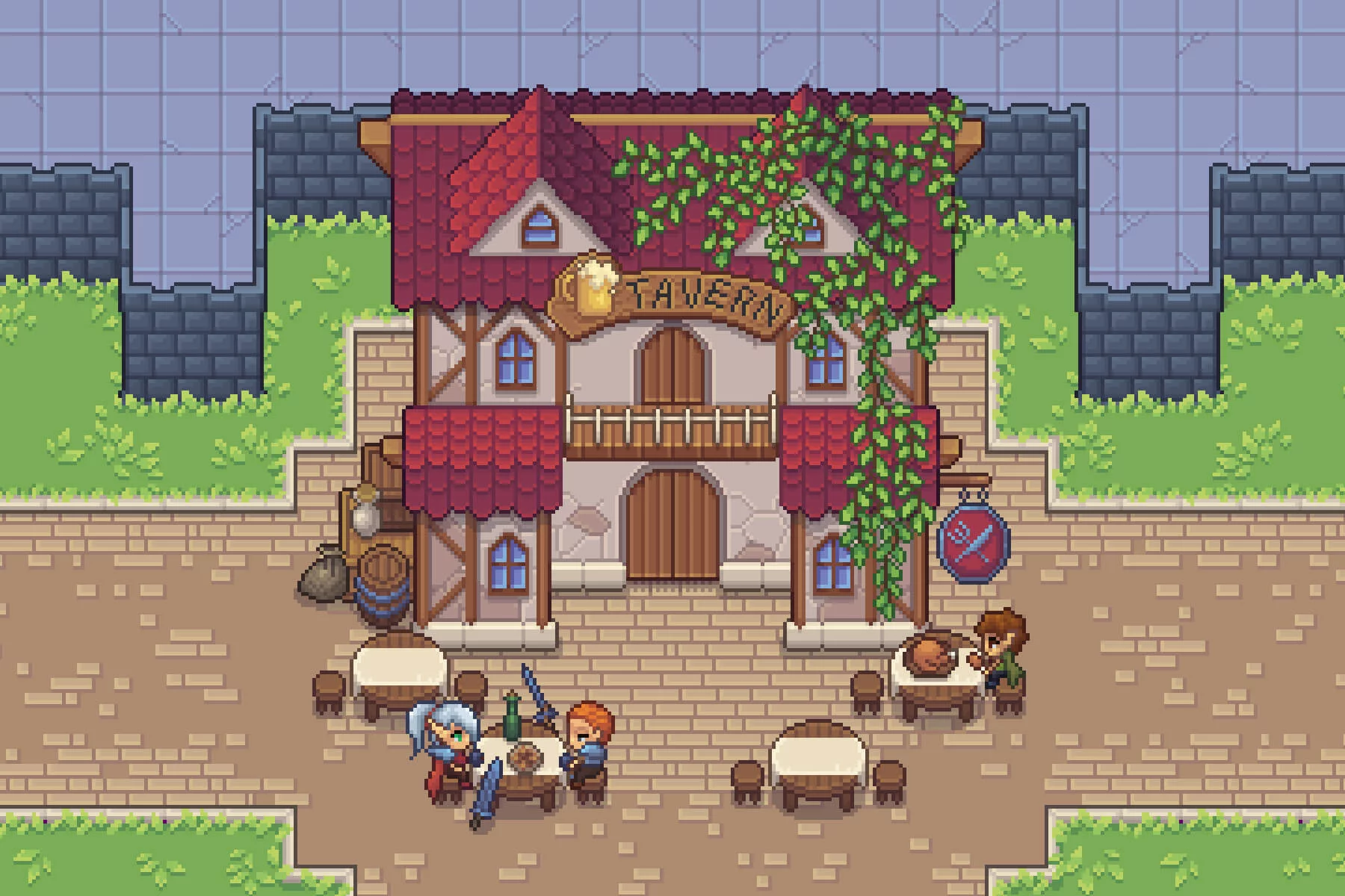 Tavern Top-Down Pixel RPG Asset Pack