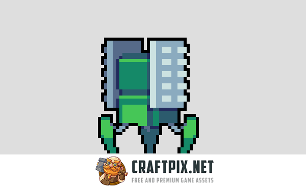 Lab Enemies Pixel Art