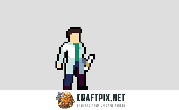 Lab Enemies Pixel Art