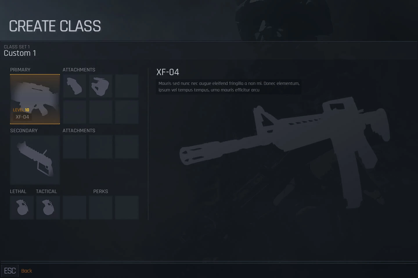 Bullet Game UI