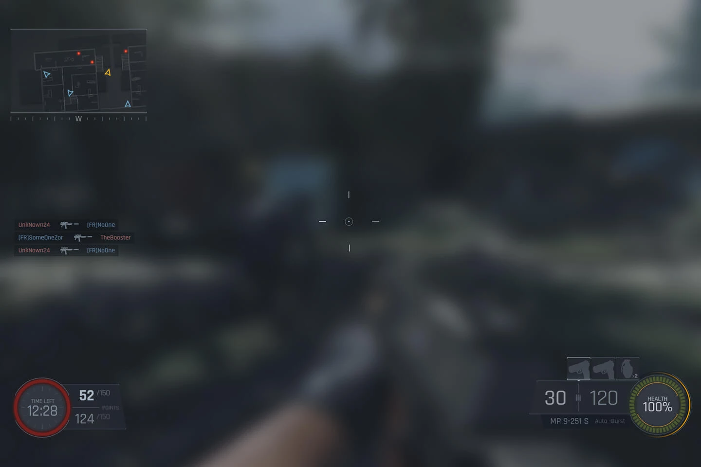Bullet Game UI