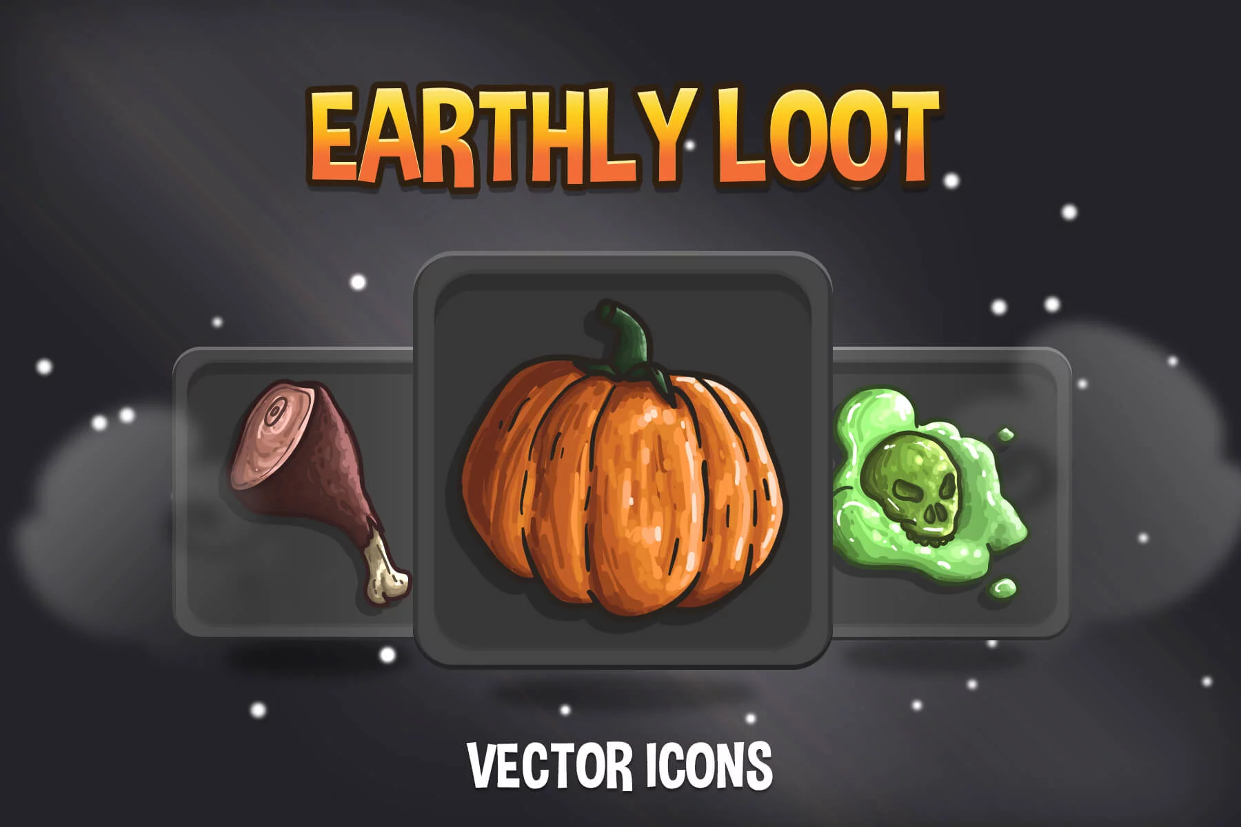 Earthly Loot RPG Icon Pack