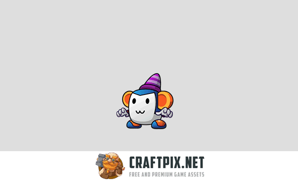 5 Funny Monsters Game Asset Pack V18