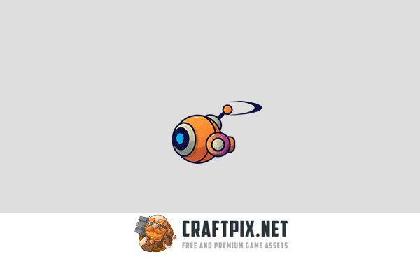 Robot V3 Enemy Character Sprites