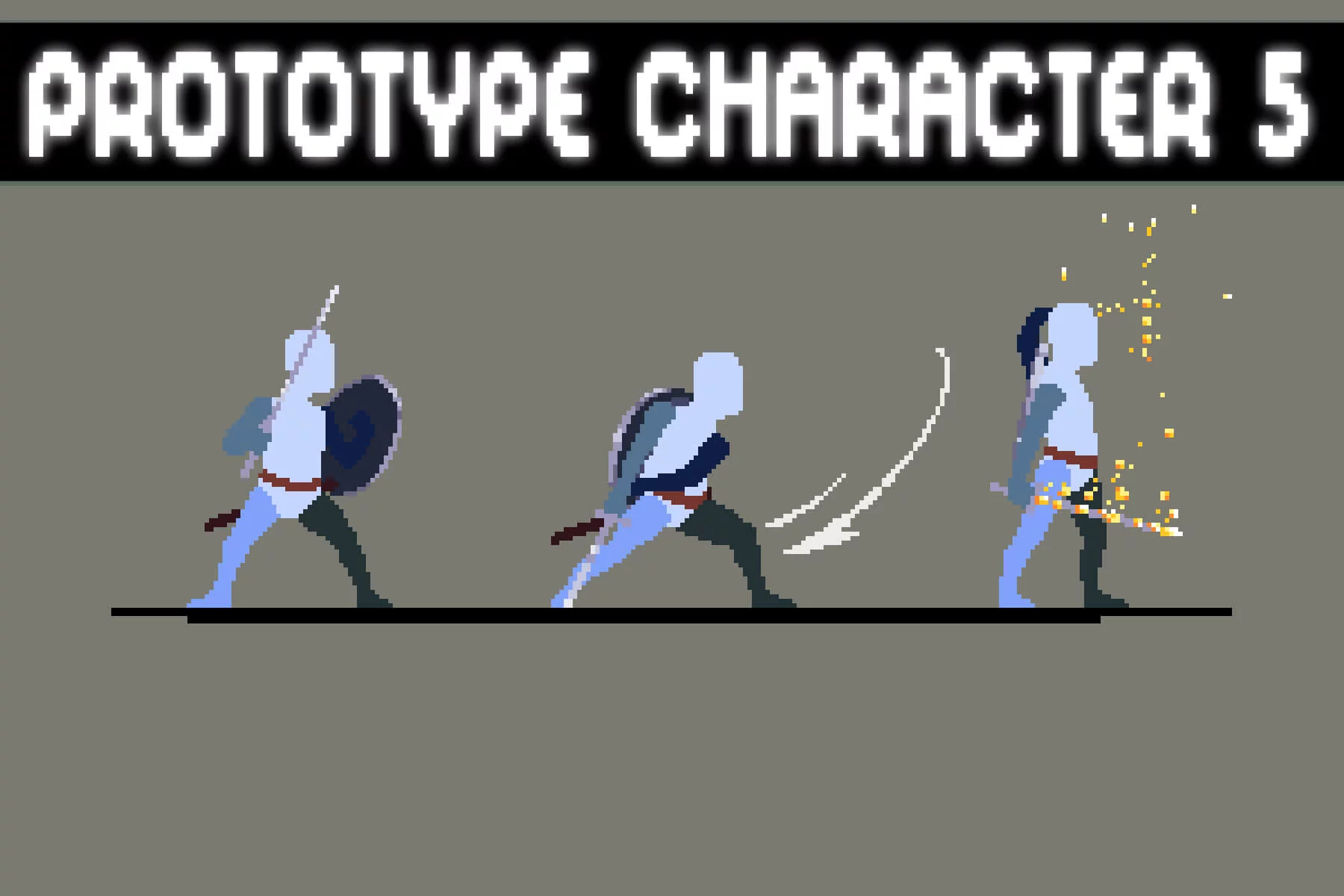 Pixel Prototype Medieval Character Sprites Pack 5
