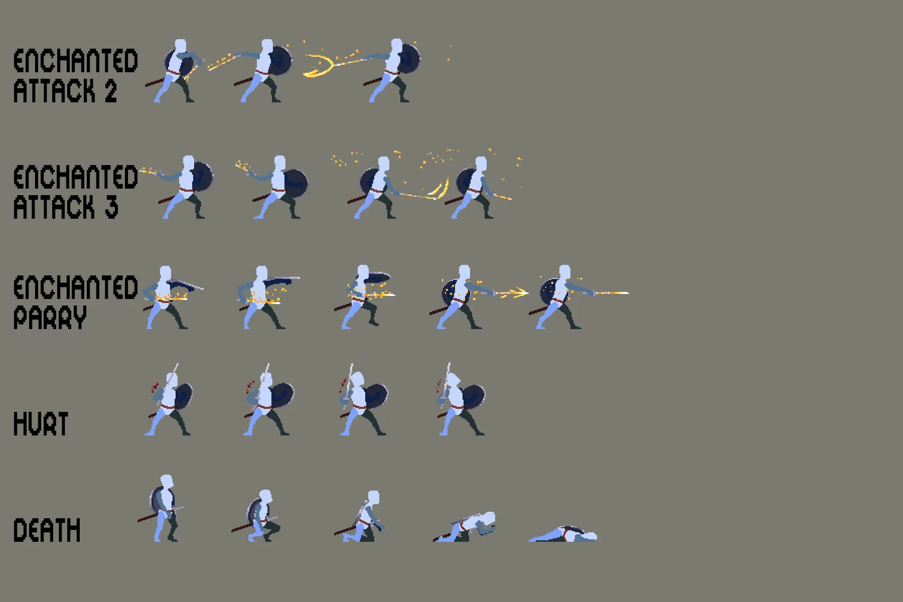 Pixel Prototype Medieval Character Sprites Pack 5