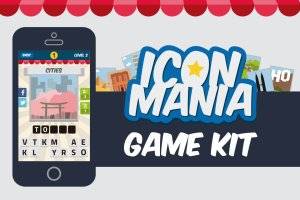 IconMania 2D游戏套件：猜图益智素材集