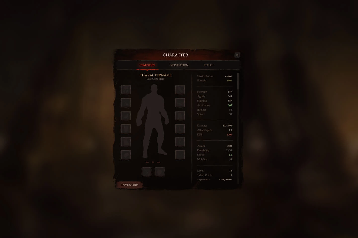 RPG & MMO UI
