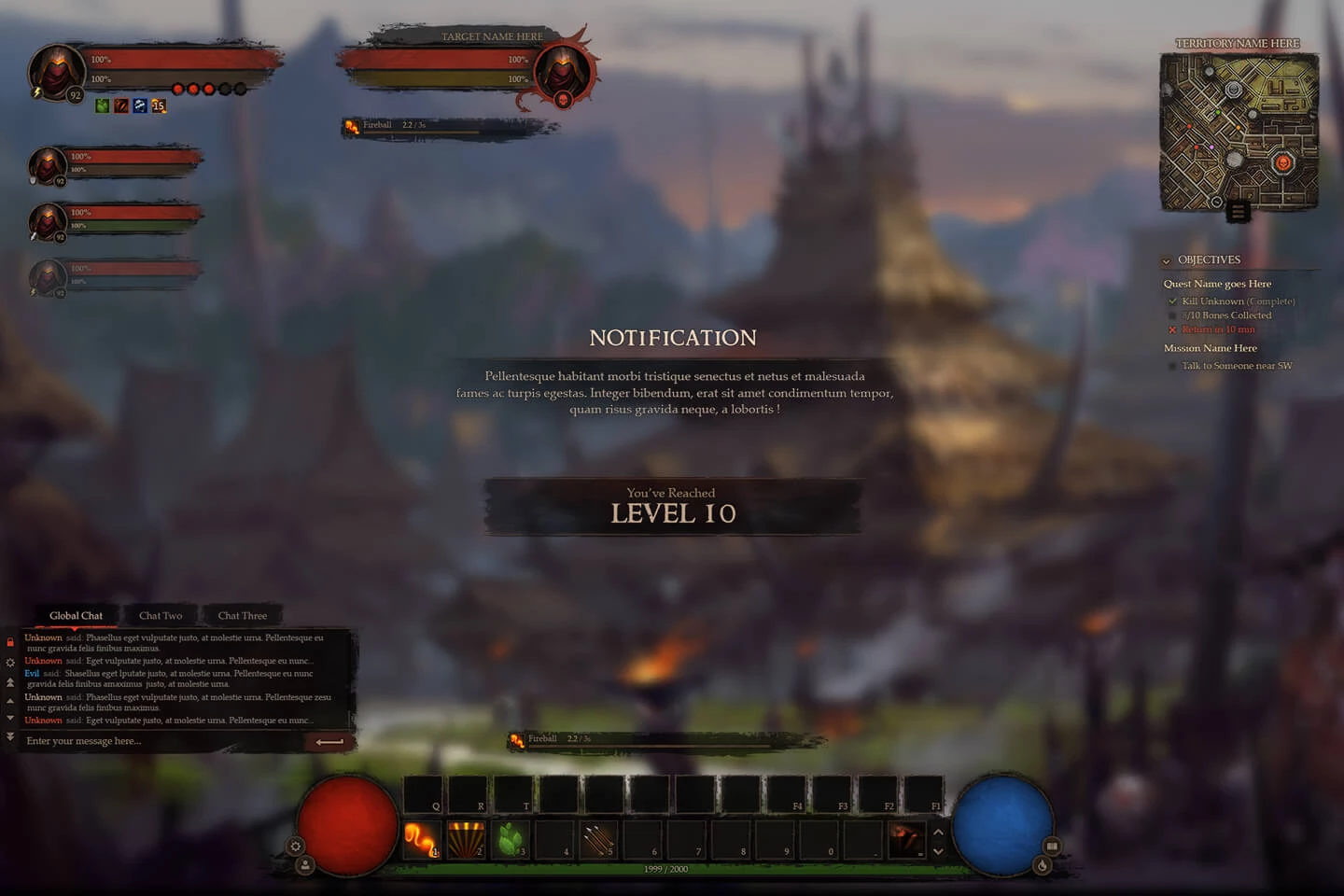 RPG & MMO UI