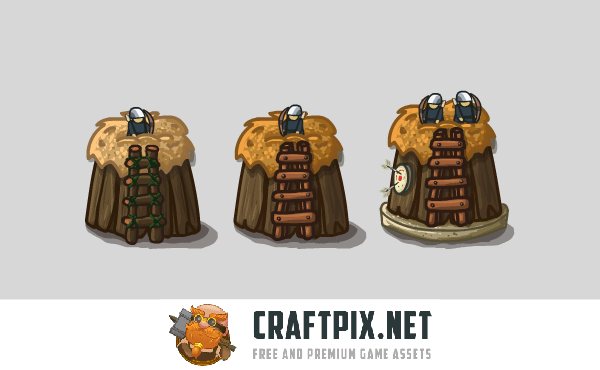 Archer Tower Game Assets