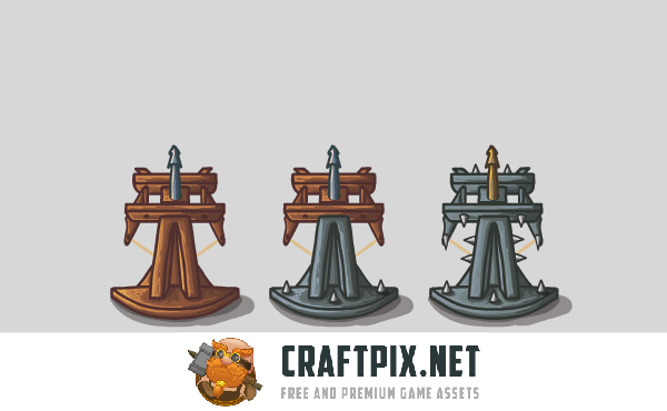 Archer Tower Game Assets