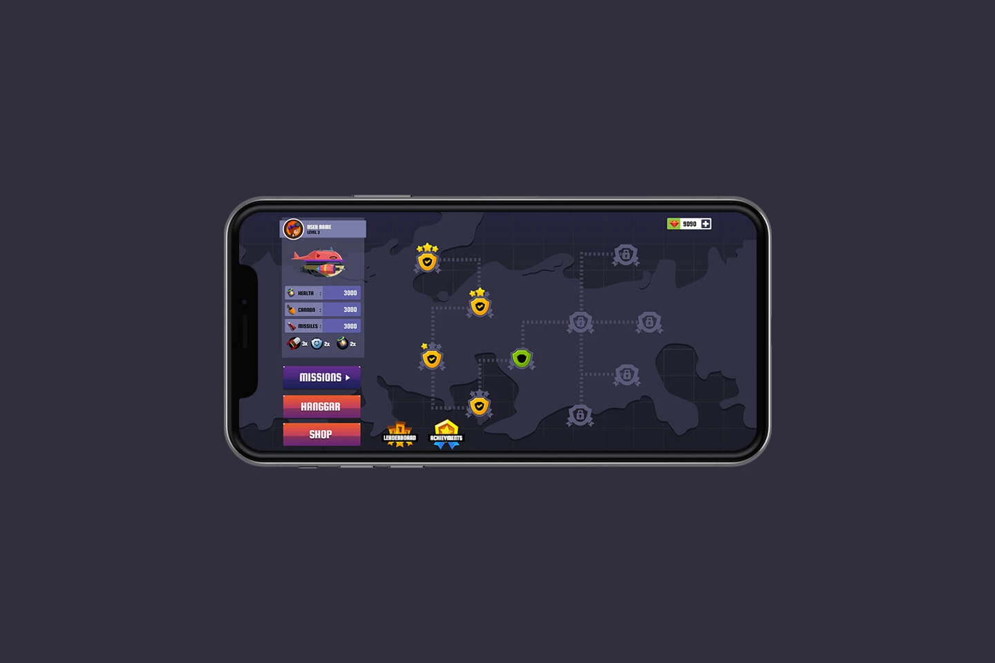 Space Adventures 2D Game Kit