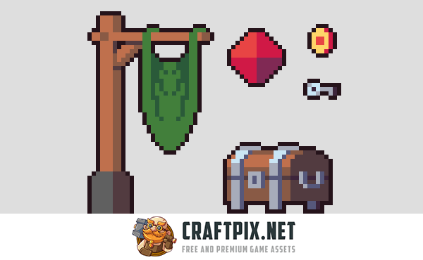 Mine Tileset Platformer Pixel Art