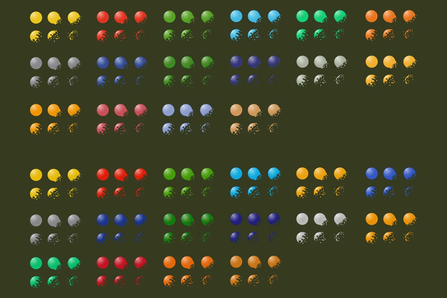 Jungle Bubble Game Assets