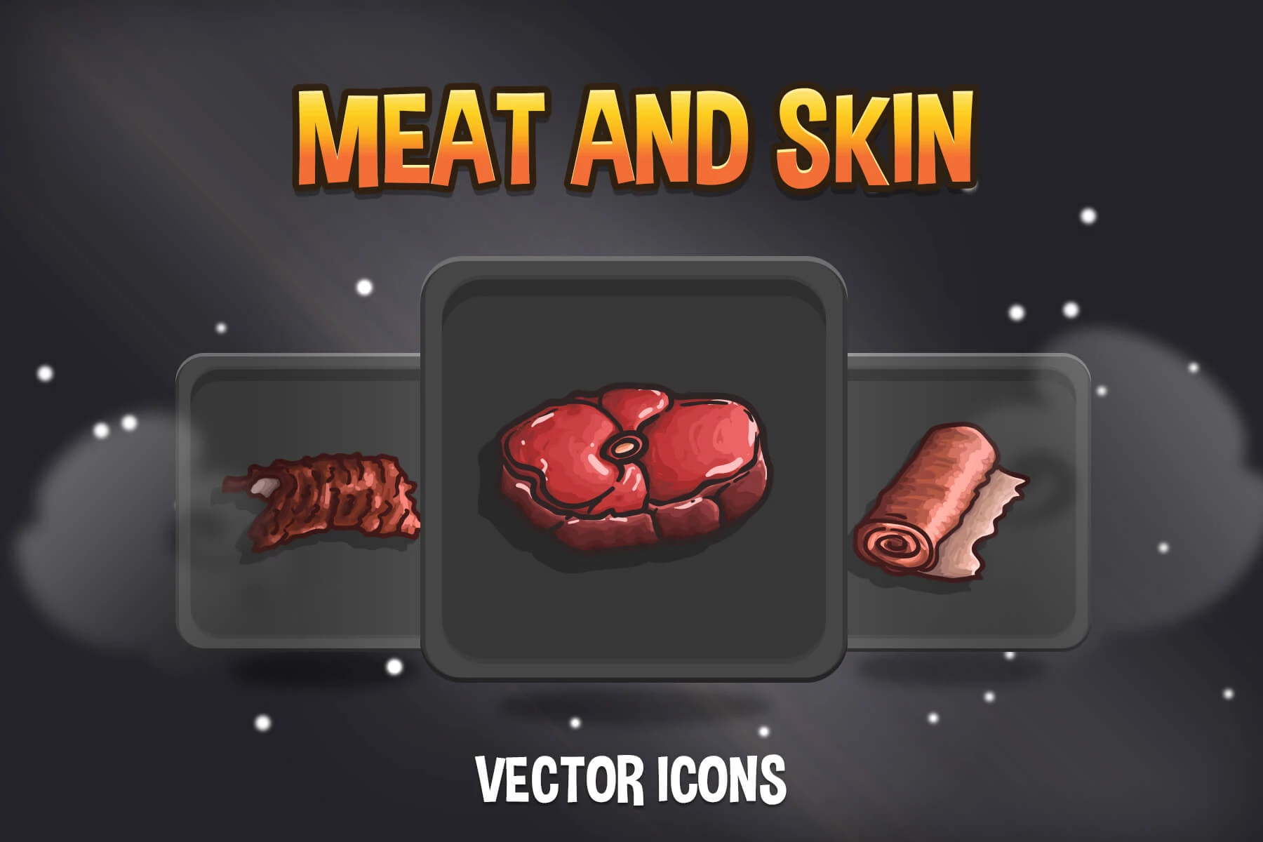 Meat and Skin Icons