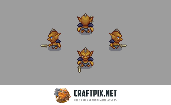 Goblin Pixel Art Character Sprite Pack