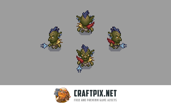 Goblin Pixel Art Character Sprite Pack