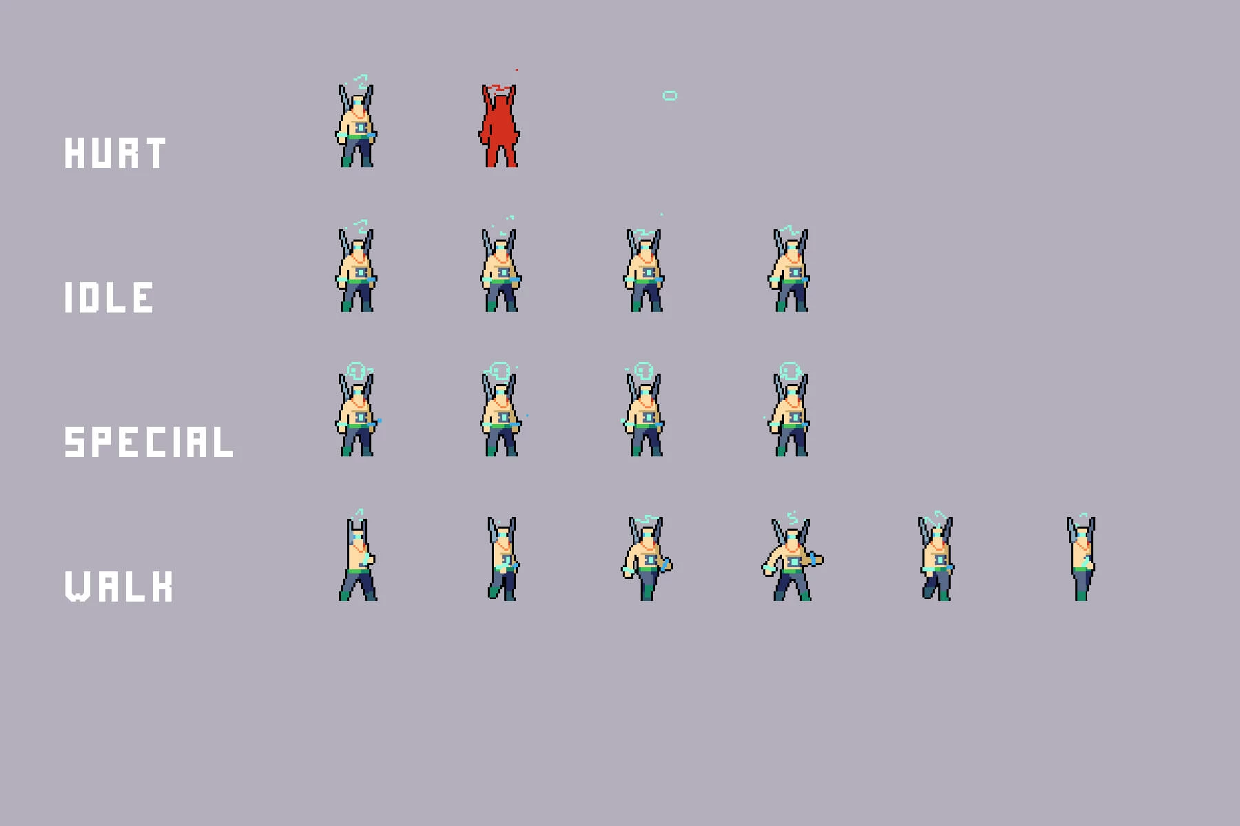 Various Bosses Pixel Art Pack