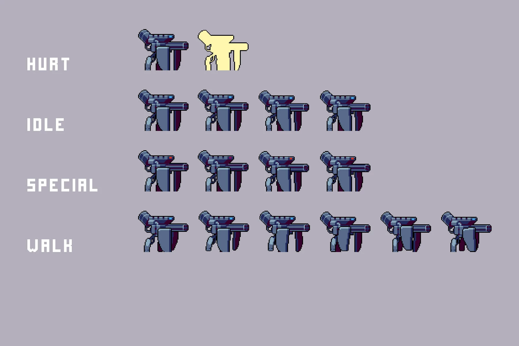 Various Bosses Pixel Art Pack