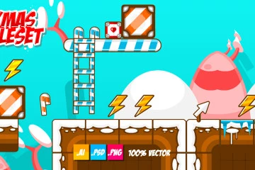 Xmas Candy Tileset