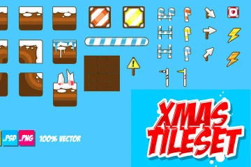 Xmas Candy Tileset