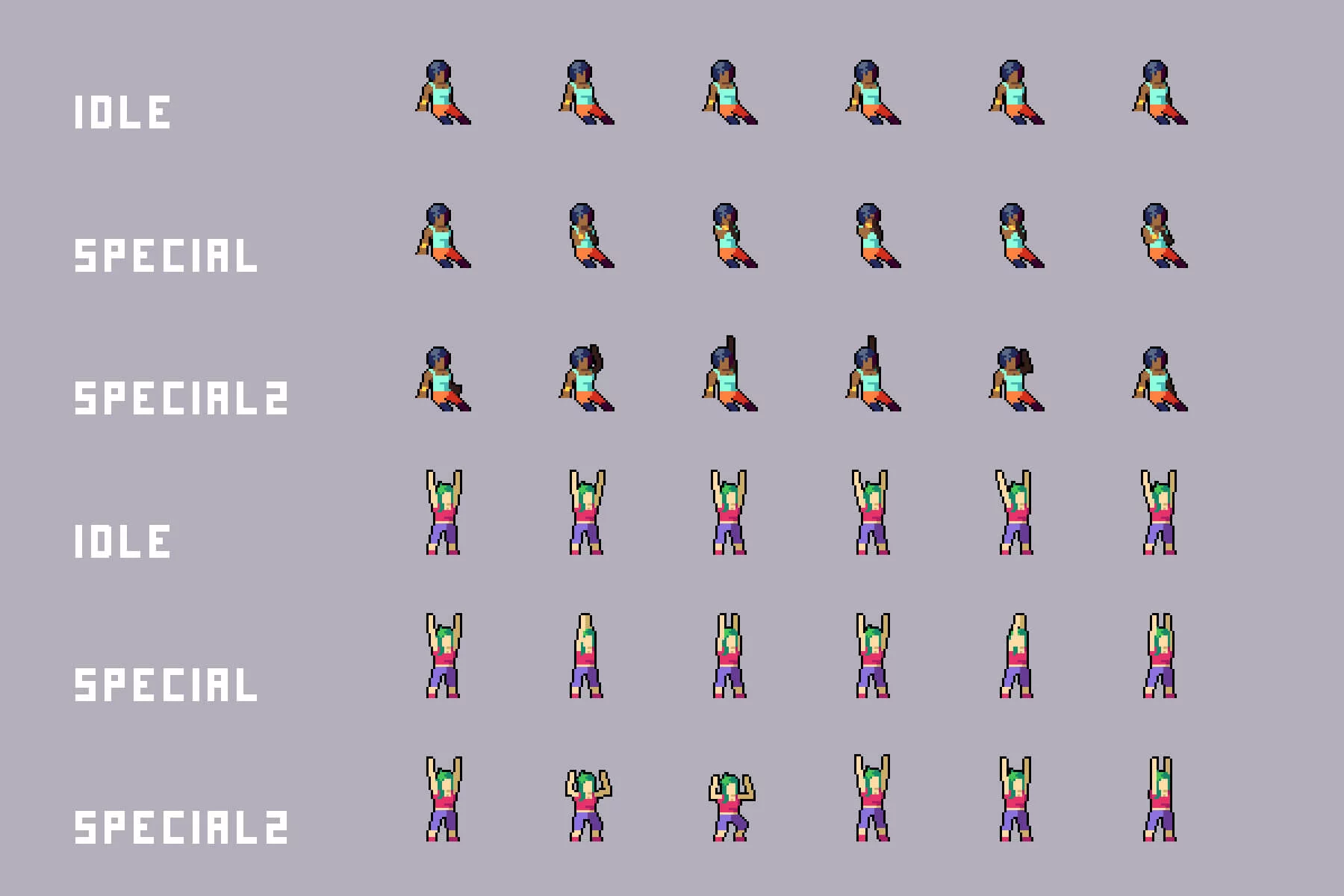 Urban Underground NPC Pixel Characters Pack